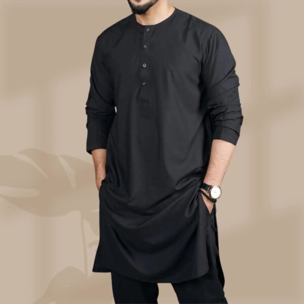 Westlook Premium Panjabi - Black
