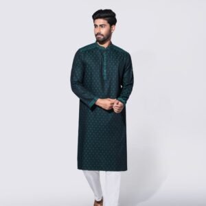 Westlook Premium Panjabi - Green