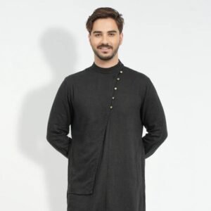 Westlook Luxury Panjabi - Black