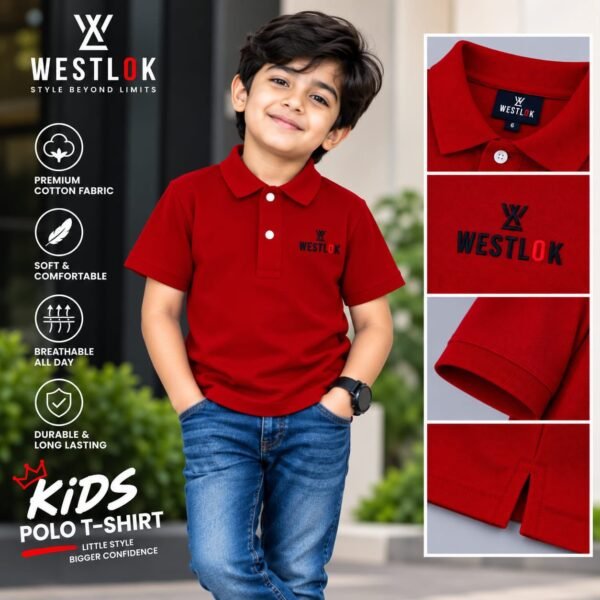 B-002 WESTLOOK BOYS POLO SHIRT