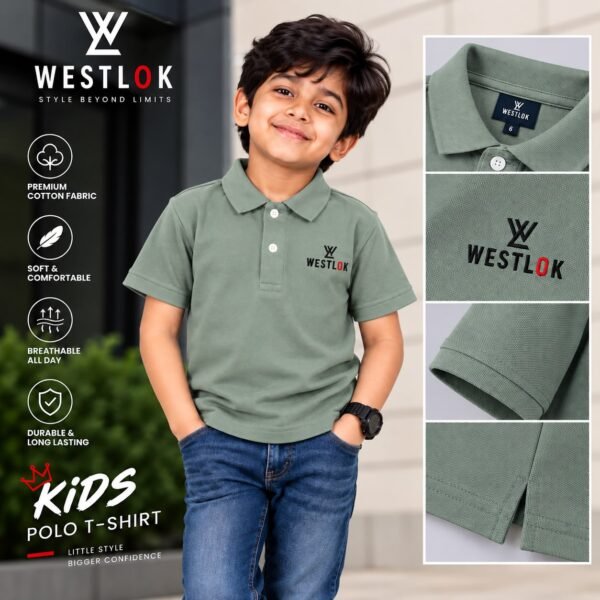B-003 WESTLOOK BOYS POLO SHIRT