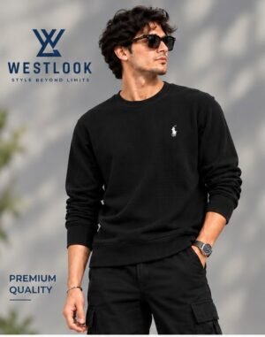 SWEATSHIRT- BLACK