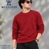MEROON SWEATSHIRT- BOTTLE GREEN